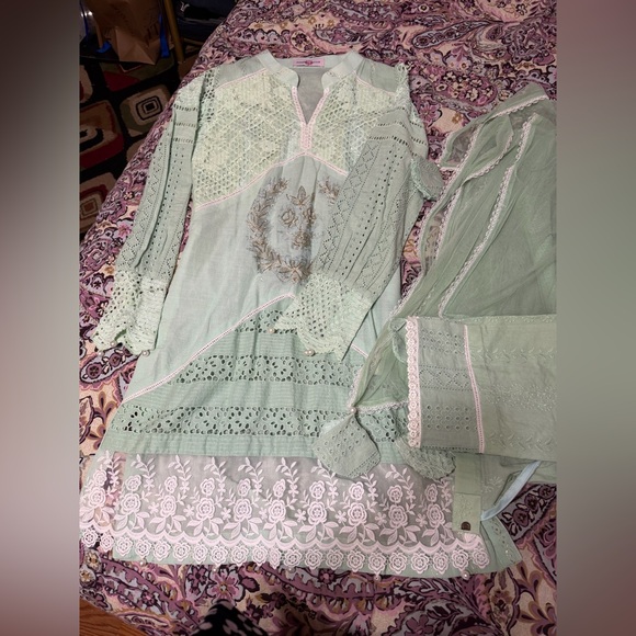 Salwar Kameez Dresses & Skirts - Salwar Kameez Mint Green